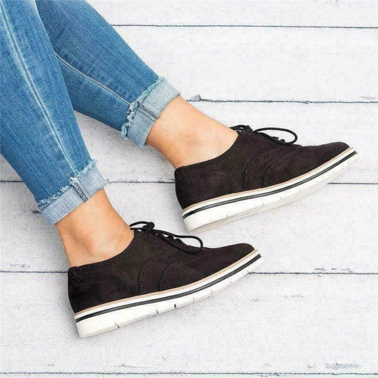 Plantaris Pauline – Sneakers Confort Femme à Lacets | Voûte Plantaire, Style Britannique