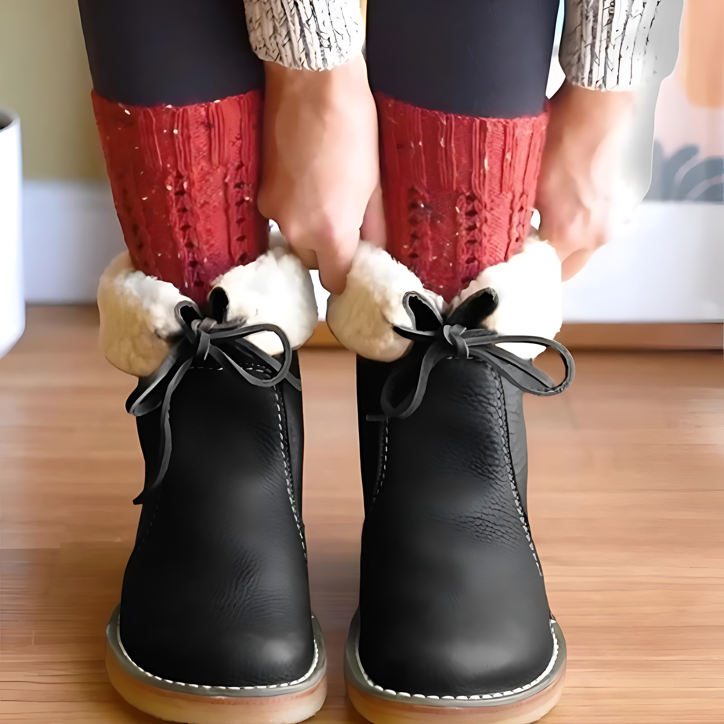 Beau - Wygodne buty z wełnianą podszewką