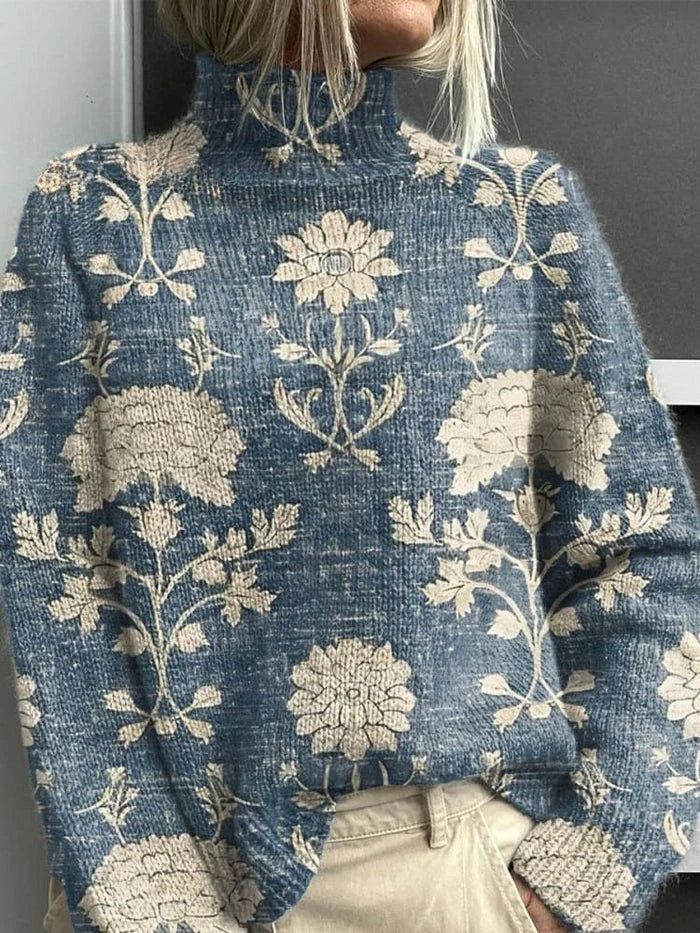 Els | Ciepły i elegancki sweter z golfem