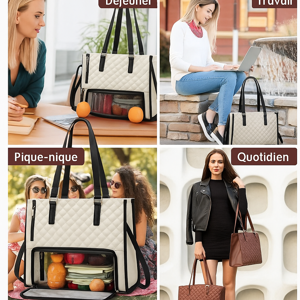 Torba typu tote 2 w 1 z DARMOWYM PORTFELEM