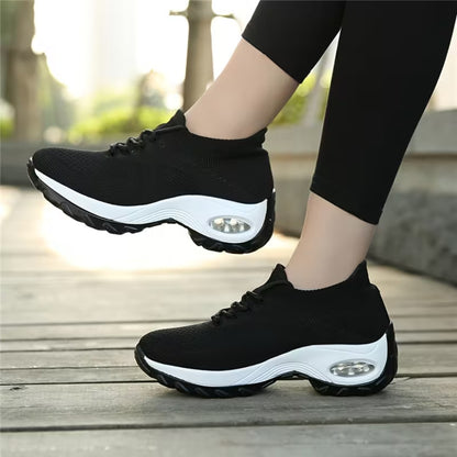 Plantaris Aura – Sneakers Orthopédiques Femme Plate-forme | Confort Voûte Plantaire, Légères