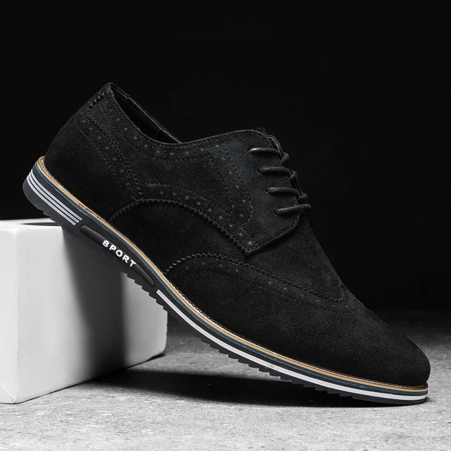 Gerlak Casualowe Buty Derby Sport