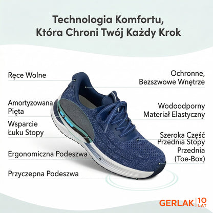 Gerlak Damskie Sneakersy Wsuwane