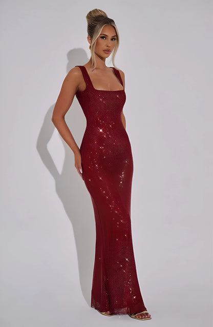 Sukienka Celestia Sparkle Mesh Maxi