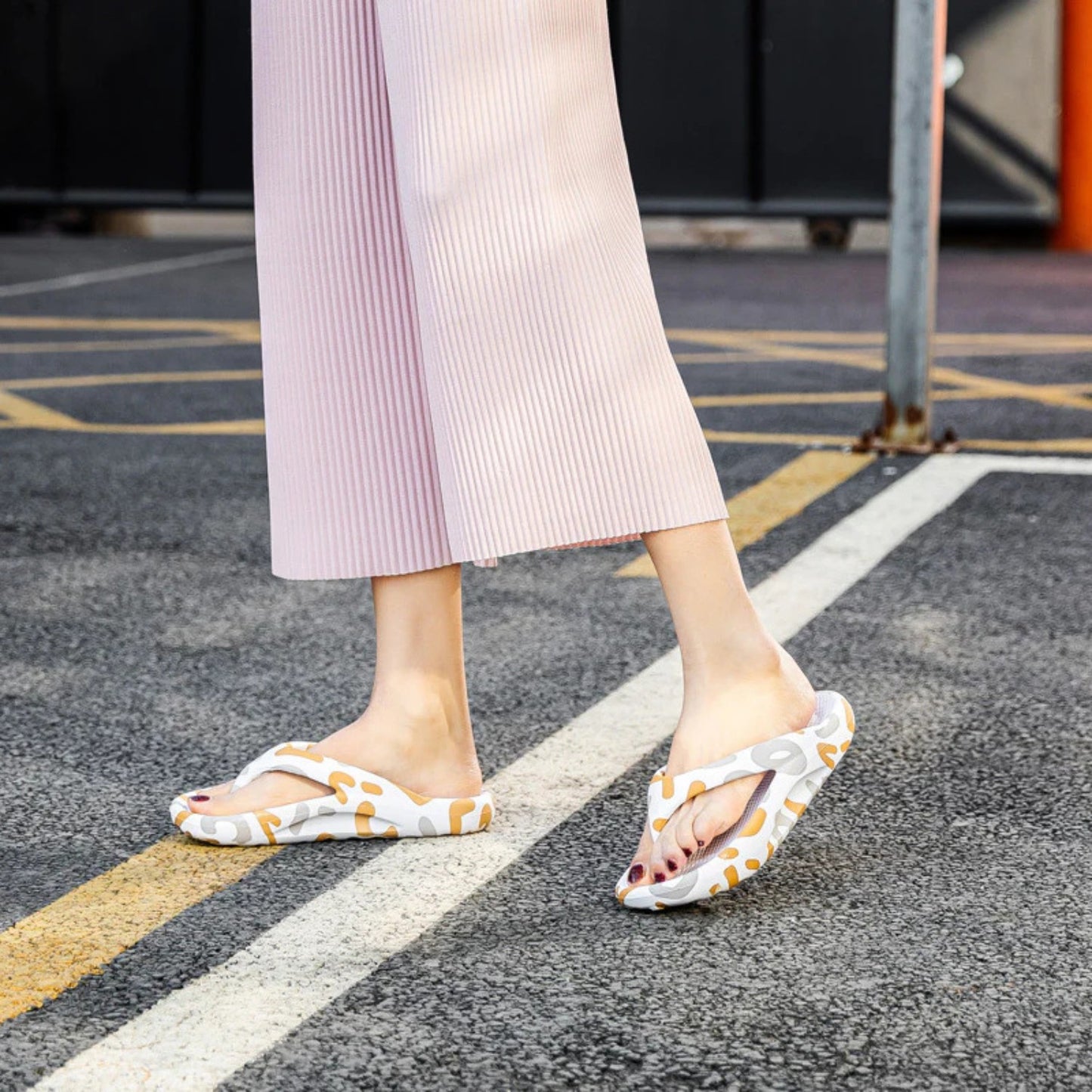 Plantaris Lou – Mules Confort Femme Mémoire de Forme | Confort Toute la Journée, Légères