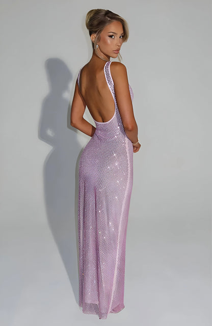 Sukienka Celestia Sparkle Mesh Maxi