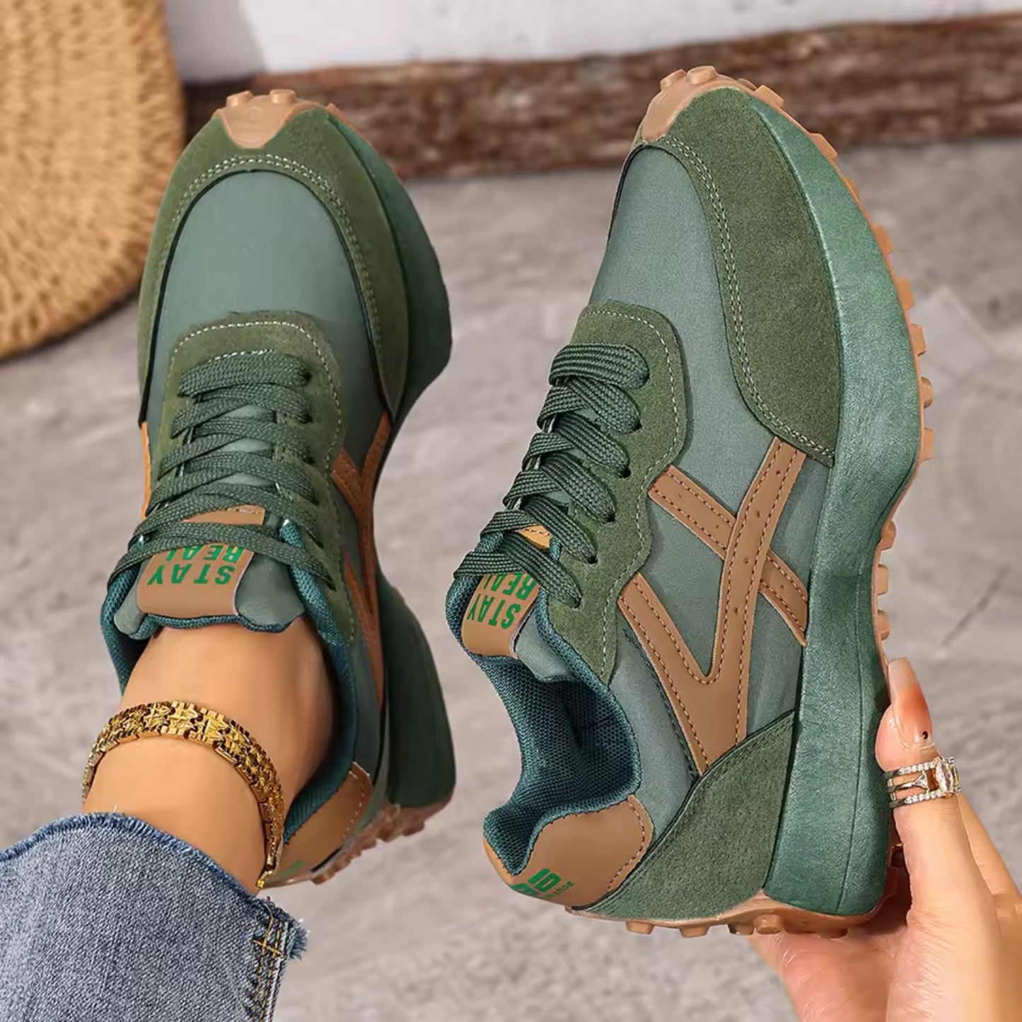 Gerlak Komfortowe Sneakersy Ortopedyczne