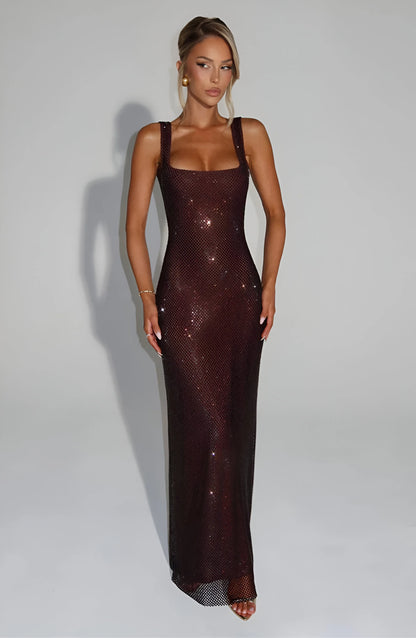 Sukienka Celestia Sparkle Mesh Maxi