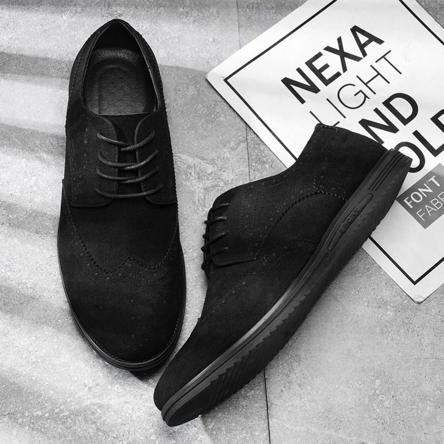 Gerlak Casualowe Buty Derby Sport