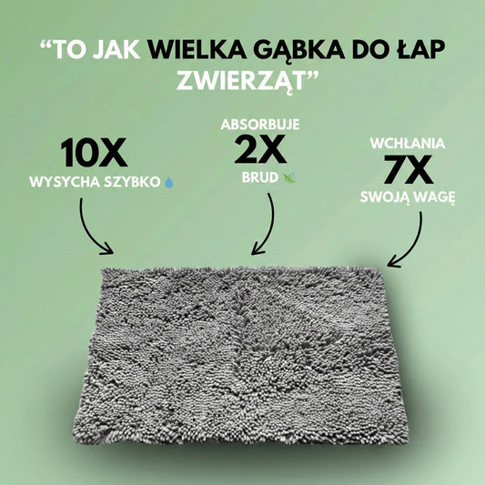 Mata Ultra-Absorpcyjna - Odciski Łap Zwierząt