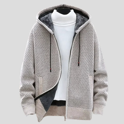 Alex - bluza z kapturem Paris Knit
