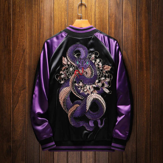 Kurtka Sukajan Violet Viper