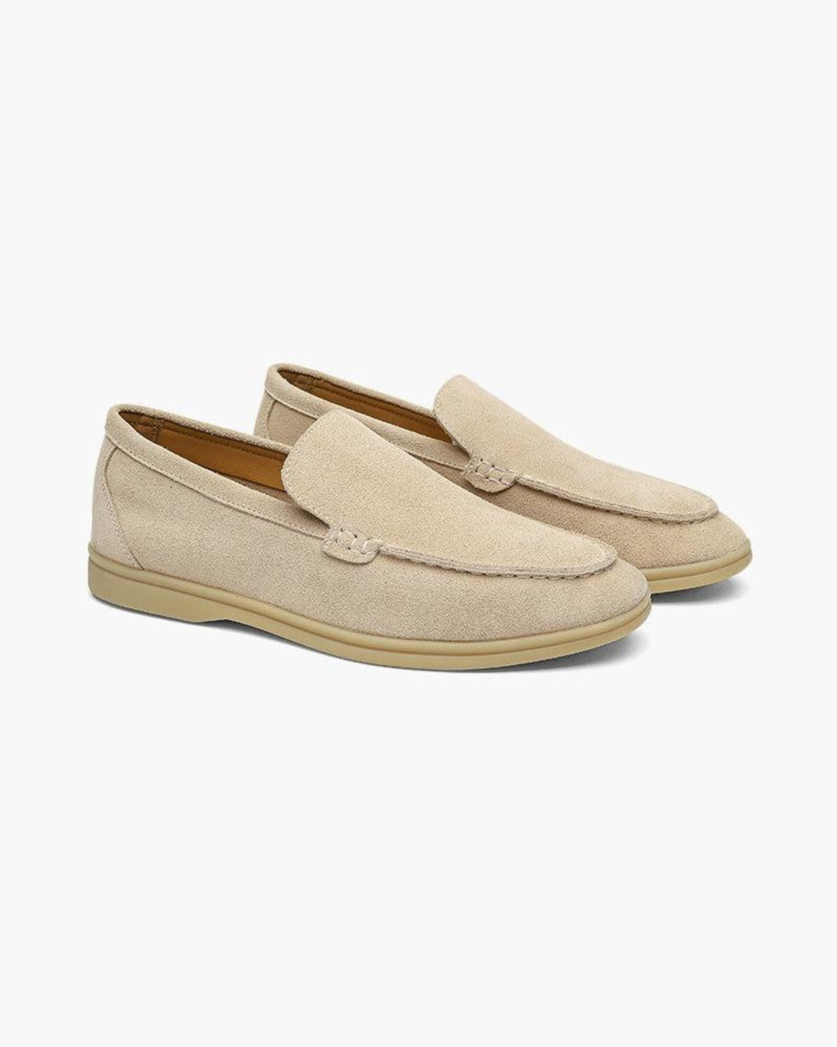 Gerlak Zamszowe Mokasyny Premium - Styl Old Money - Beżowe