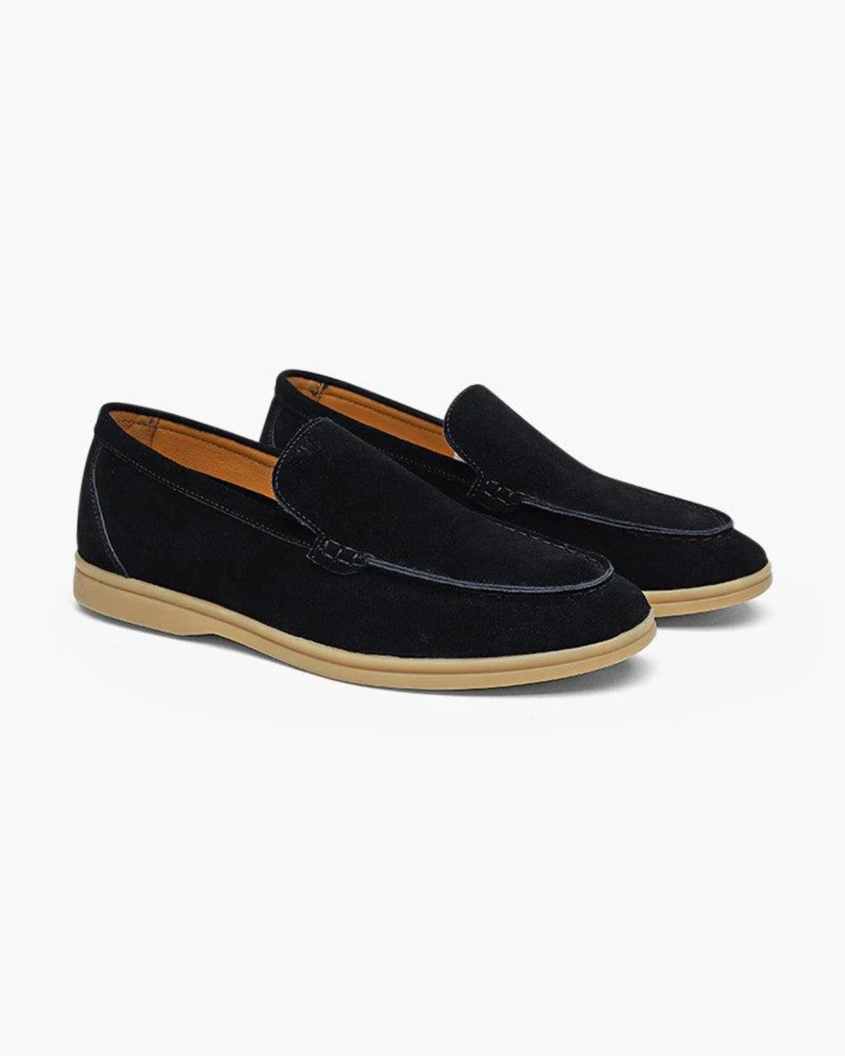 Gerlak Zamszowe Mokasyny Premium - Styl Old Money - Czarne