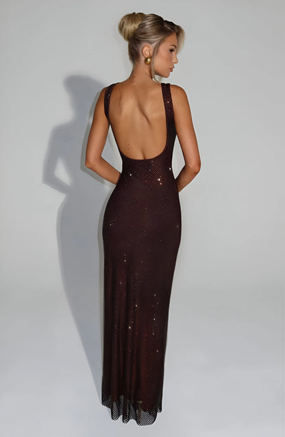 Sukienka Celestia Sparkle Mesh Maxi