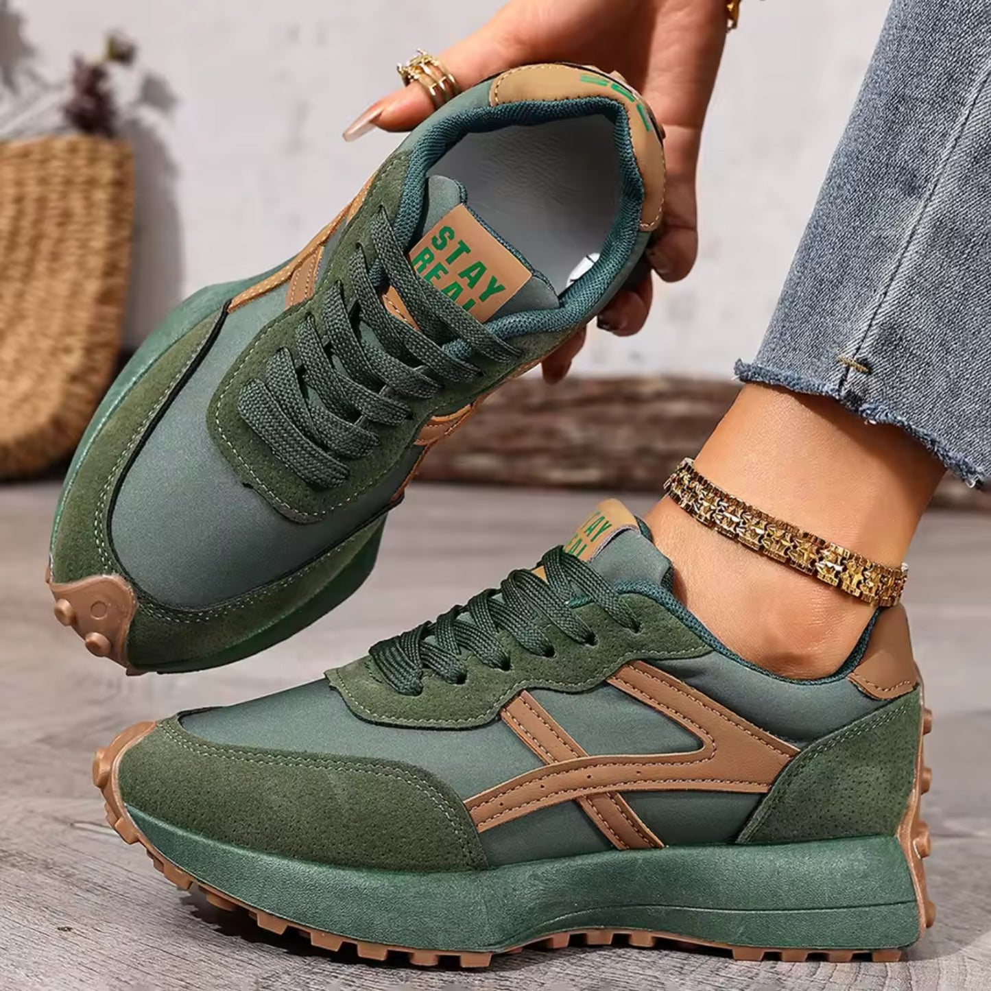 Gerlak Komfortowe Sneakersy Ortopedyczne