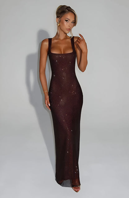 Sukienka Celestia Sparkle Mesh Maxi