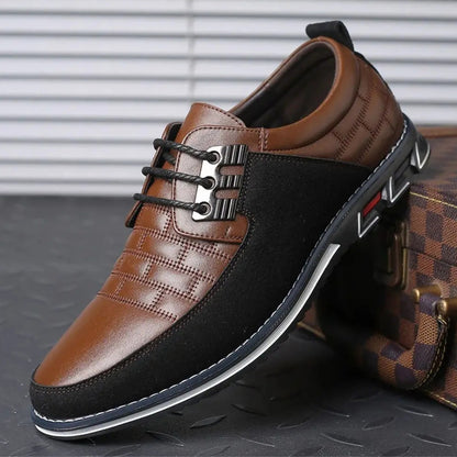Gerlak Klasyczne Skórzane Buty Derby