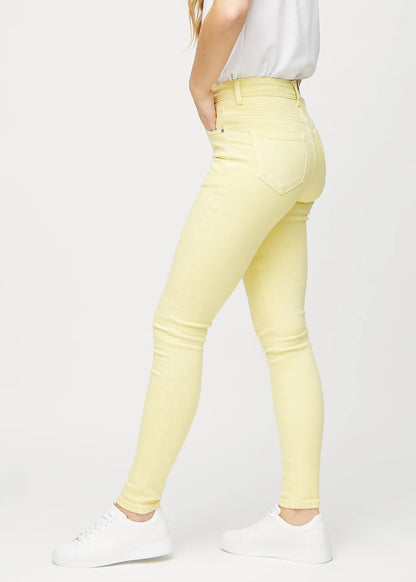 Damskie Jeansy z Wysokim Stanem i Elastycznym Krojem