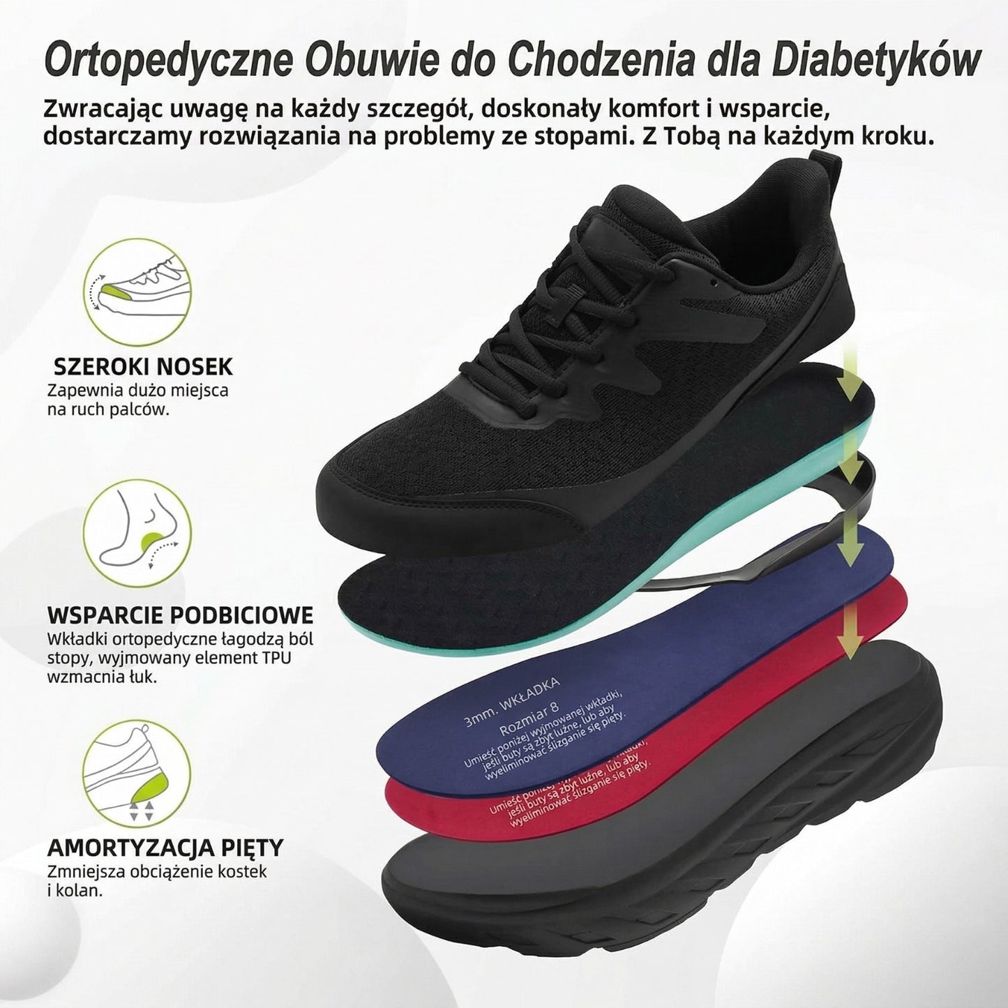 Gerlak Damskie Buty Ortopedyczne