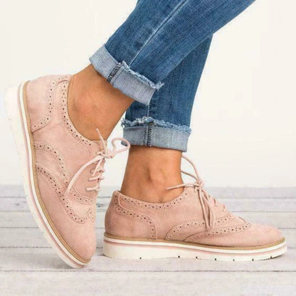 Plantaris Pauline – Sneakers Confort Femme à Lacets | Voûte Plantaire, Style Britannique