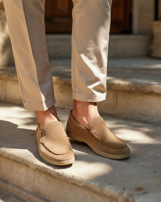 Gerlak Zamszowe Mokasyny Premium - Styl Old Money - Karmelowe