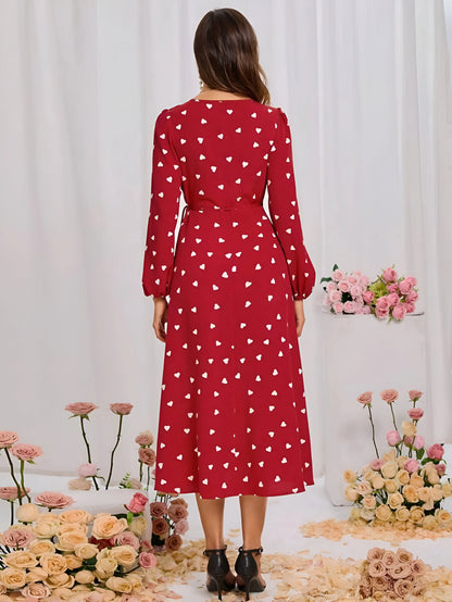 Sukienka midi Éloïse Romantic