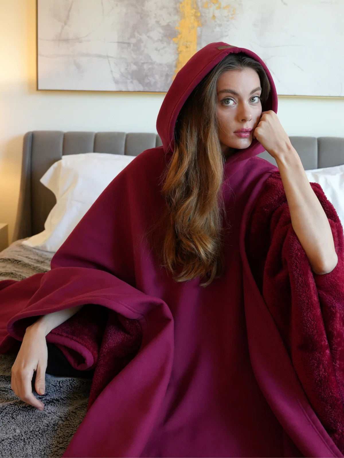 Eden Hoodie™ – Obciążony Koc z Kapturem