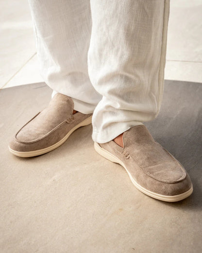 Gerlak Luksusowe Loafersy Zamszowe - Mocha
