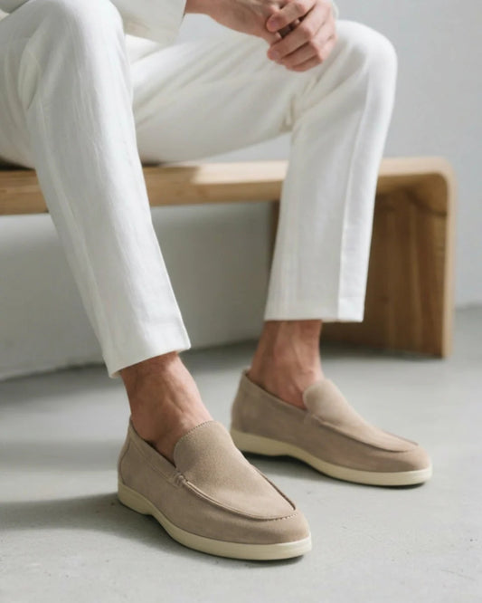 Gerlak Luksusowe Loafersy Zamszowe - Mocha