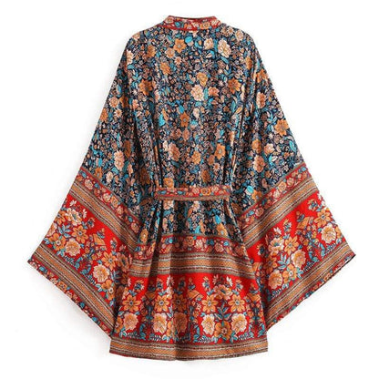 Kimono Riley w Kwiatowy Wzór