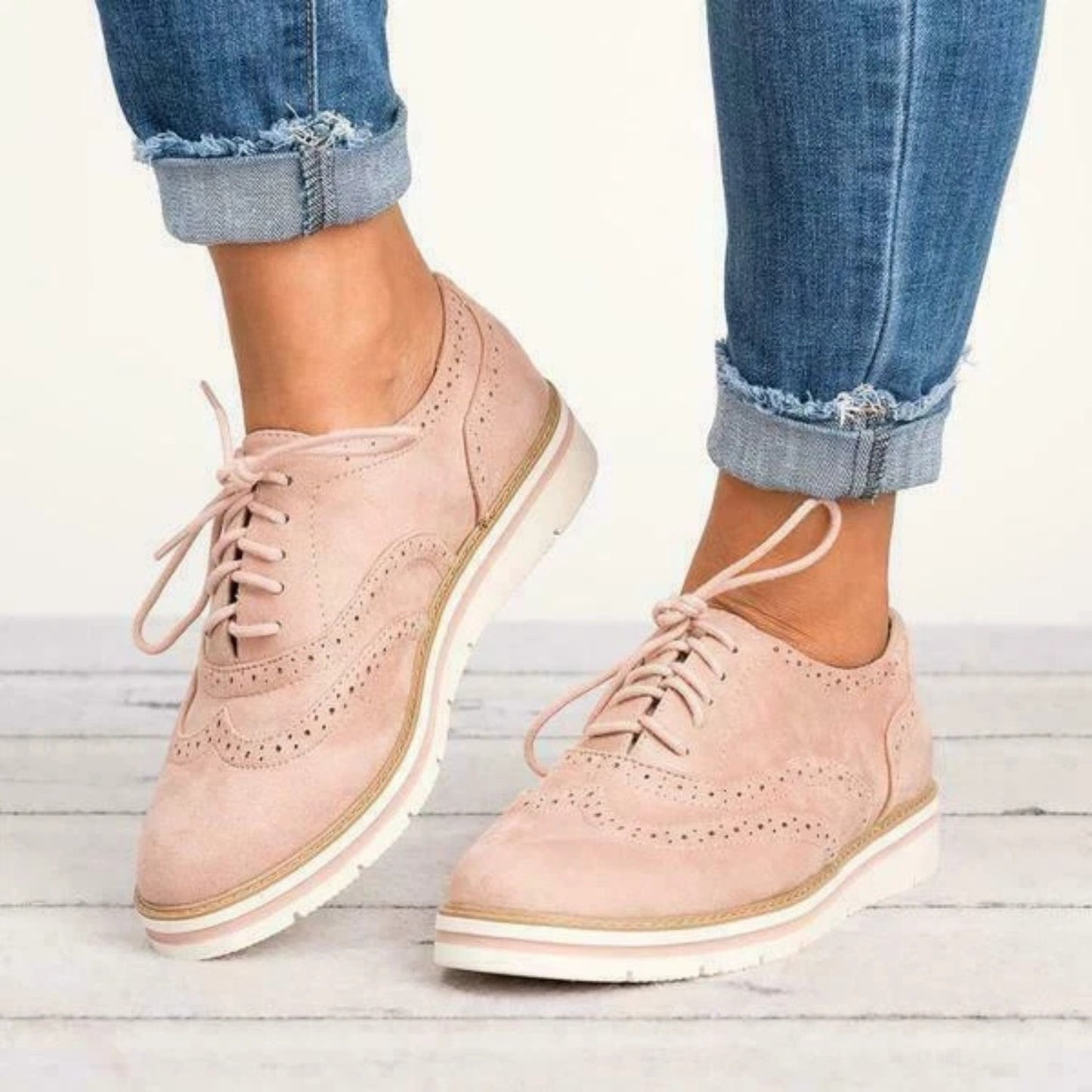 Plantaris Pauline – Sneakers Confort Femme à Lacets | Voûte Plantaire, Style Britannique