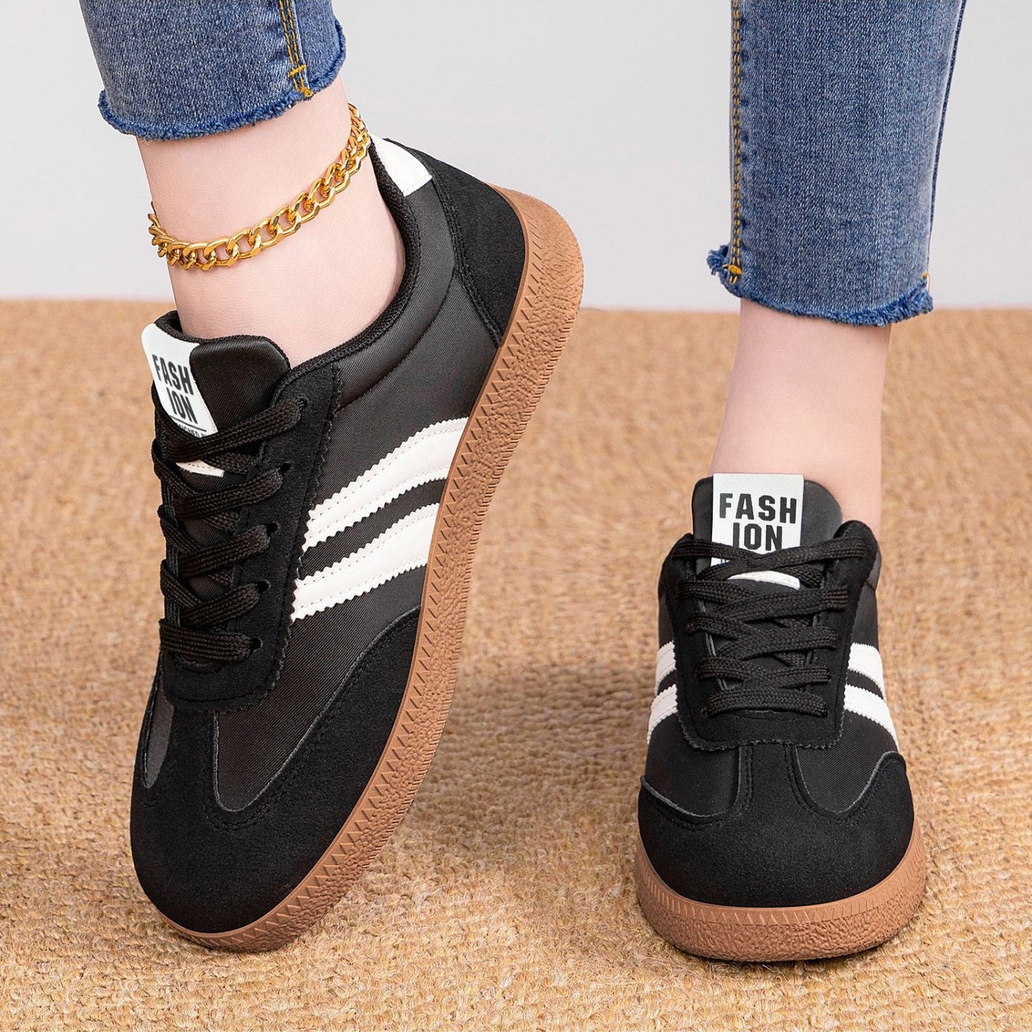 Gerlak Sneakersy Retro Miękka Podeszwa