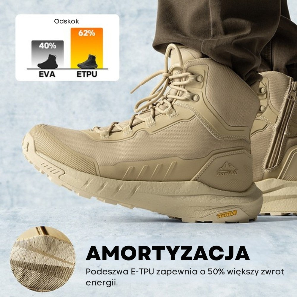Męskie Wysokie Buty Taktyczne