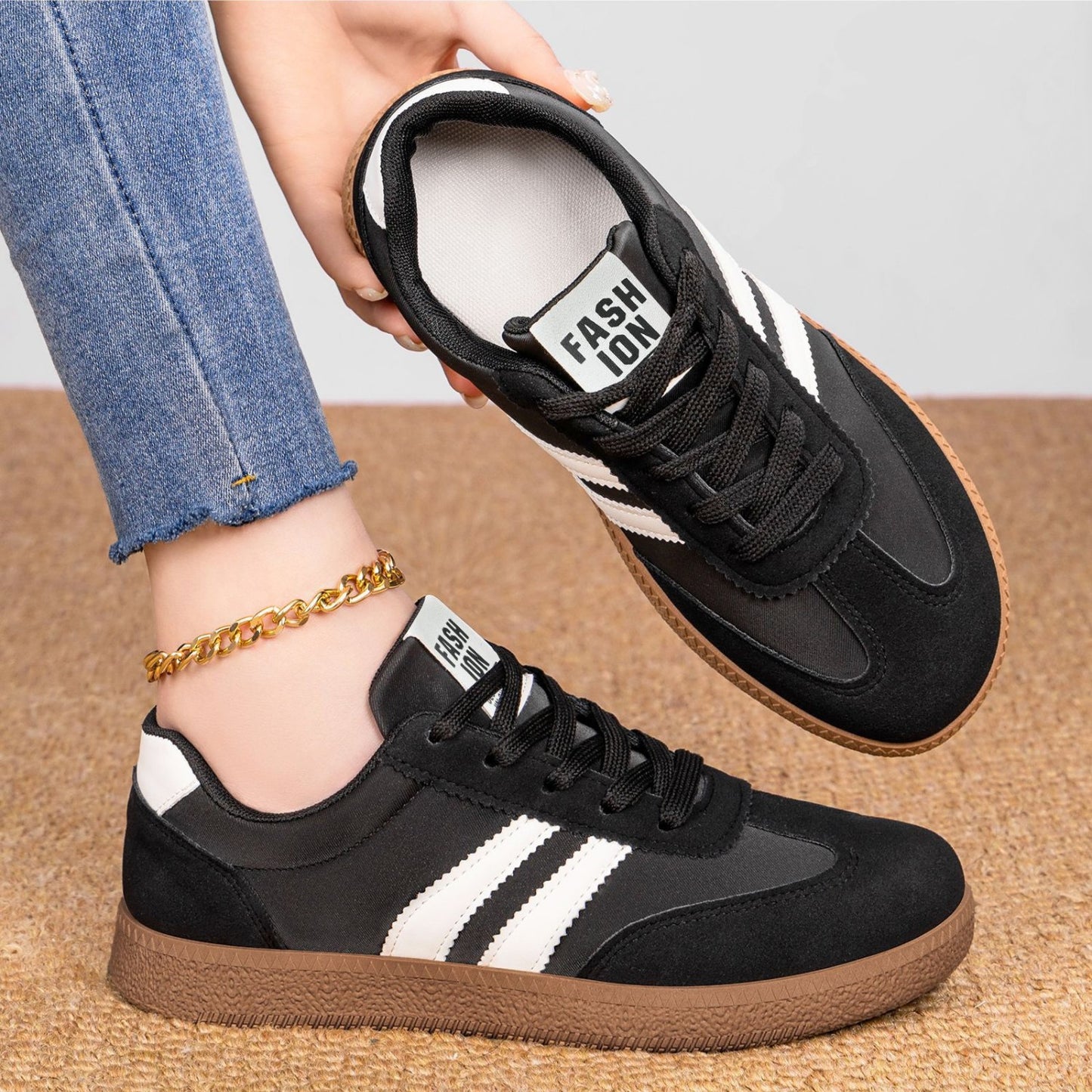 Gerlak Sneakersy Retro Miękka Podeszwa