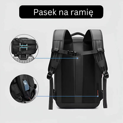 Dżesika - Plecak podróżny z kompresją próżniową