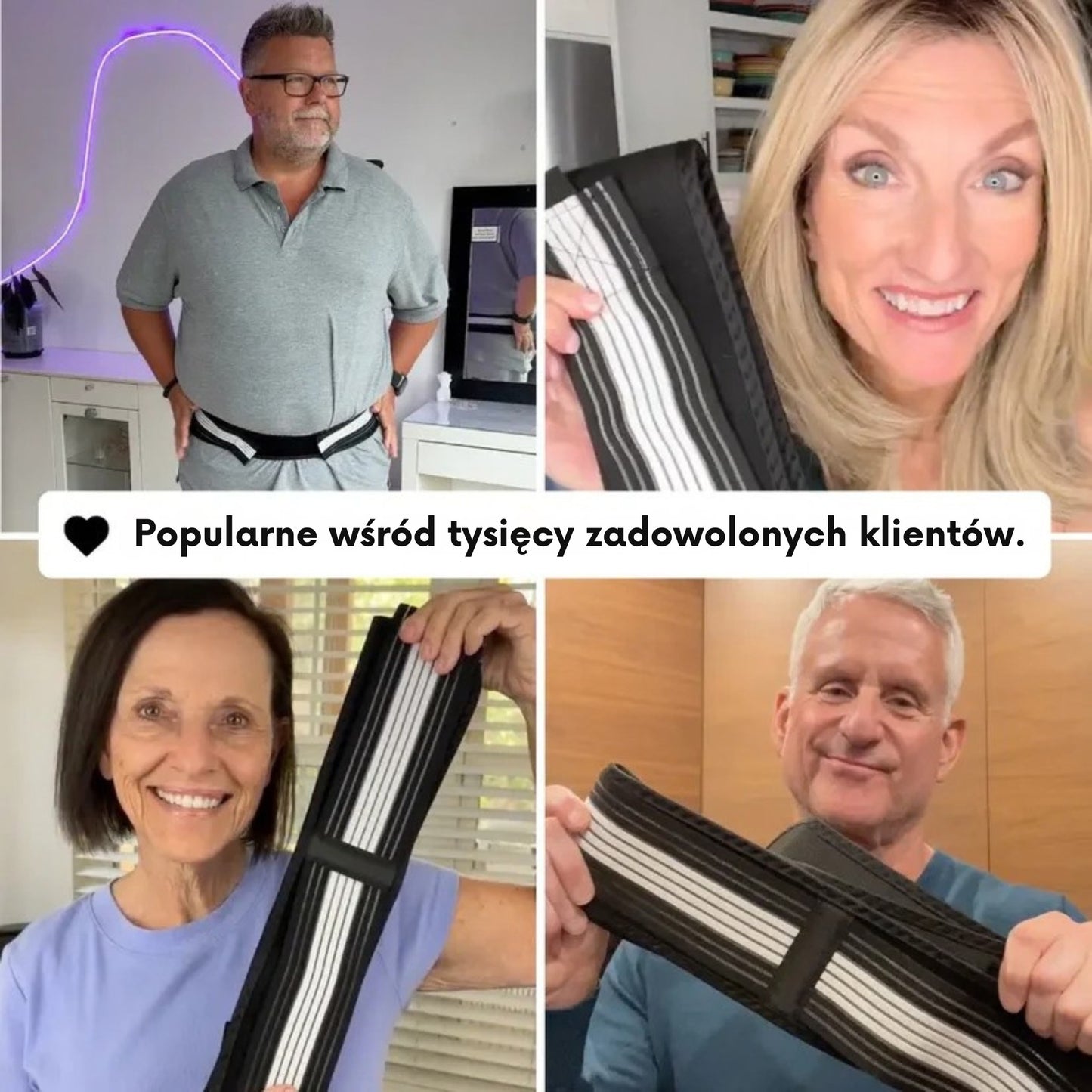 Pas ortopedyczny stawu krzyżowo-biodrowego