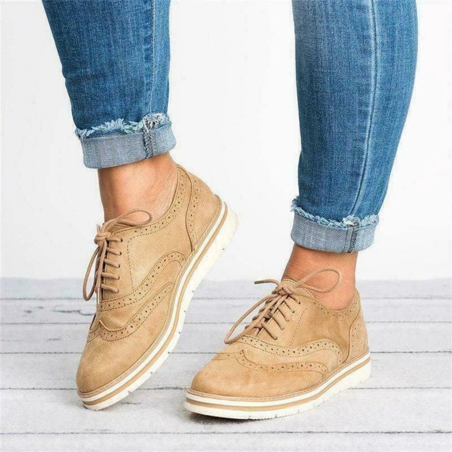 Plantaris Pauline – Sneakers Confort Femme à Lacets | Voûte Plantaire, Style Britannique