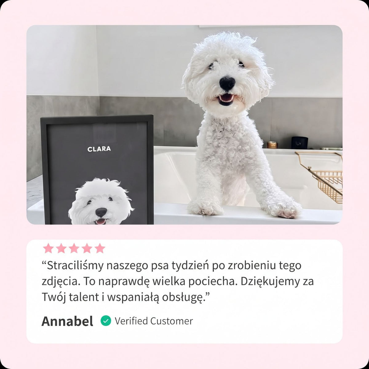 Magiczna lampka nocna LED z portretem pupila