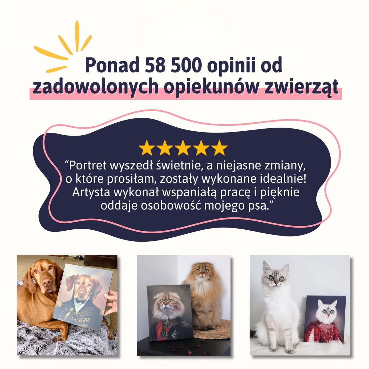 Magiczna lampka nocna LED z portretem pupila
