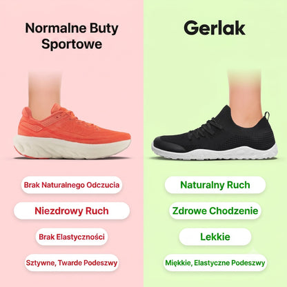 Gerlak Lekkie Buty Barefoot – Buty Zero Drop do Naturalnego Chodzenia i Codziennego Komfortu