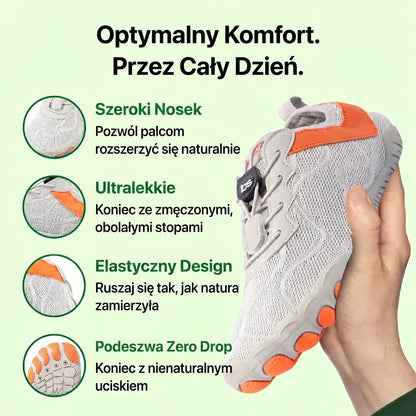 Gerlak Active 2.0 Buty Barefoot – Lekkie Buty Zero Drop do Naturalnego Chodzenia