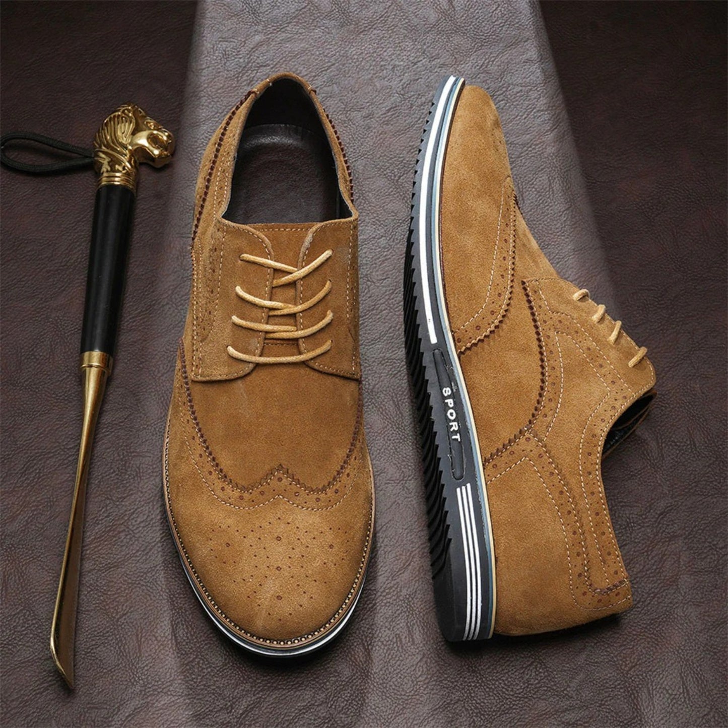 Gerlak Casualowe Buty Derby Sport