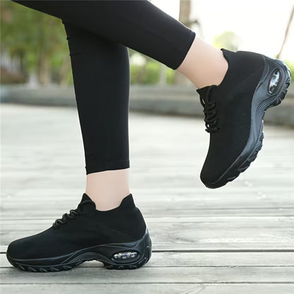Plantaris Aura – Sneakers Orthopédiques Femme Plate-forme | Confort Voûte Plantaire, Légères