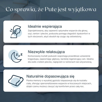 Premiumowa podkładka z pamięcią na szyję i przewód