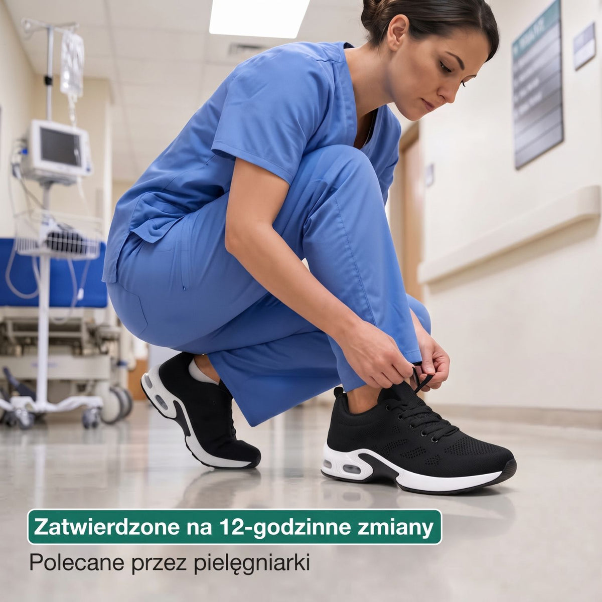 Gerlak™ Pro — Buty na 12-godzinną zmianę zapewniające całodzienną ulgę w bólu stóp, kolan i pleców