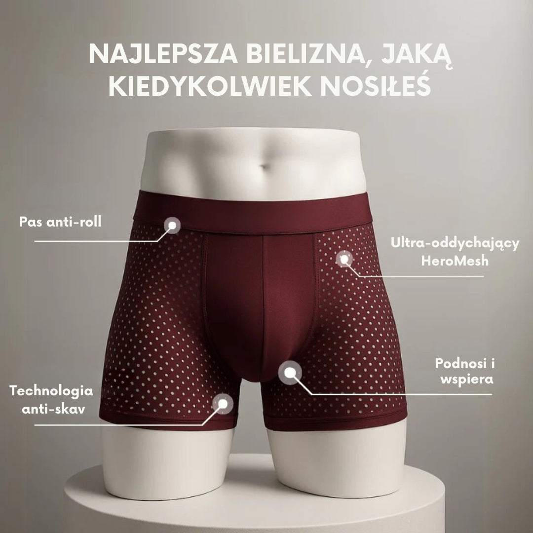 Gerlak™ Bokserki z miękkiej włókniny bambusowej 