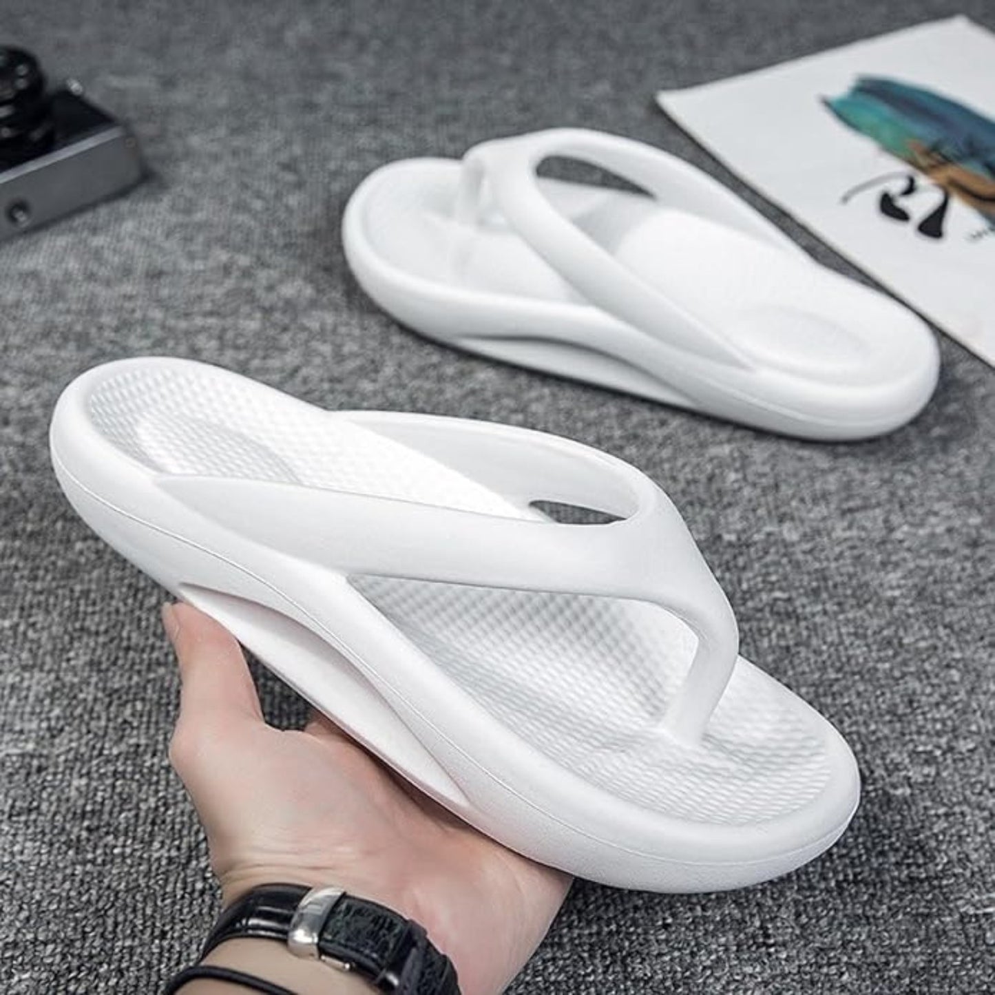 Plantaris Lou – Mules Confort Femme Mémoire de Forme | Confort Toute la Journée, Légères