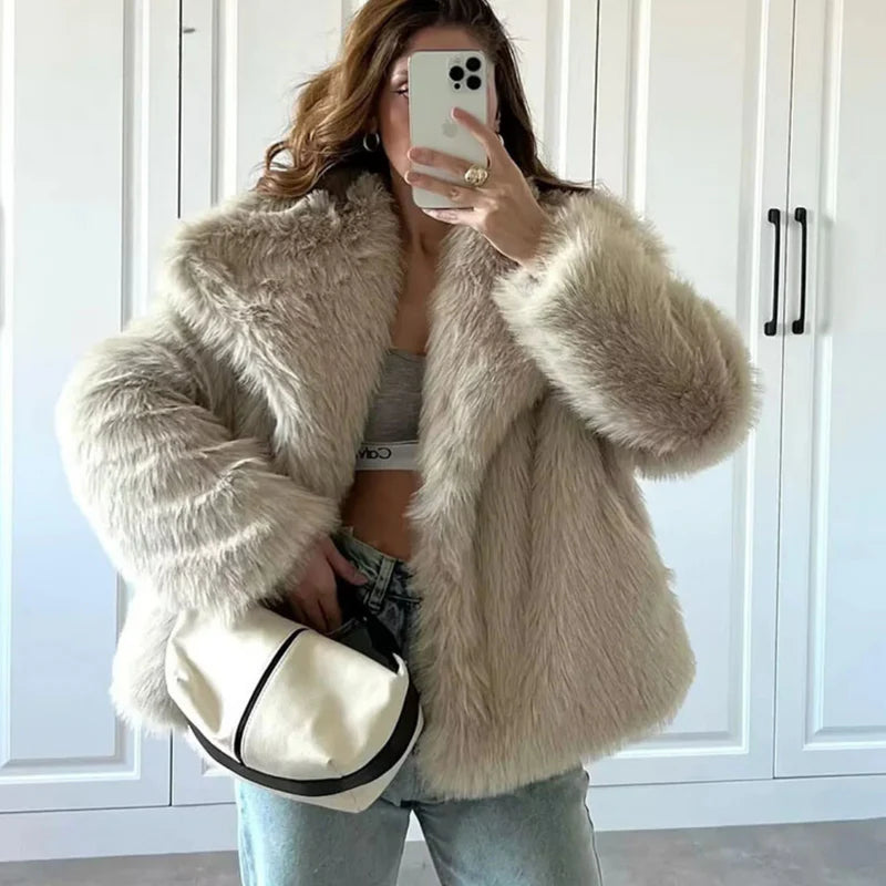 Irenka - Luksusowe Sztuczne Futro dla Elegancji