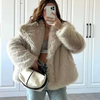 Irenka - Luksusowe Sztuczne Futro dla Elegancji